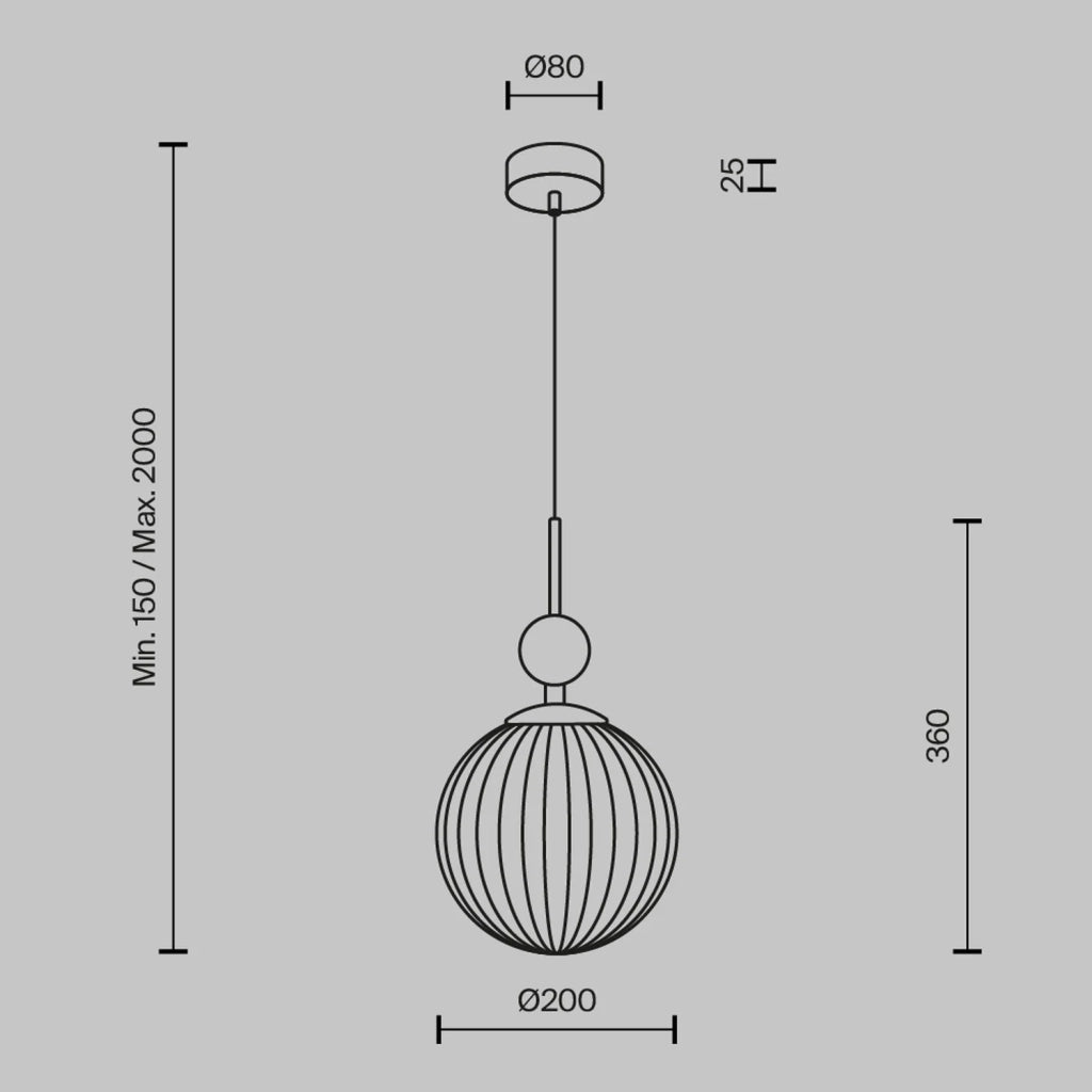 Sospensione Contemporanea Tavo Pietra Calcarea Beige 1 Luce E27