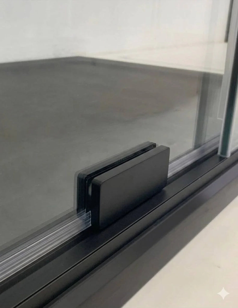 Box doccia ingresso angolare 2+2 CIRENE (KENNA) 120x100 cm Nero