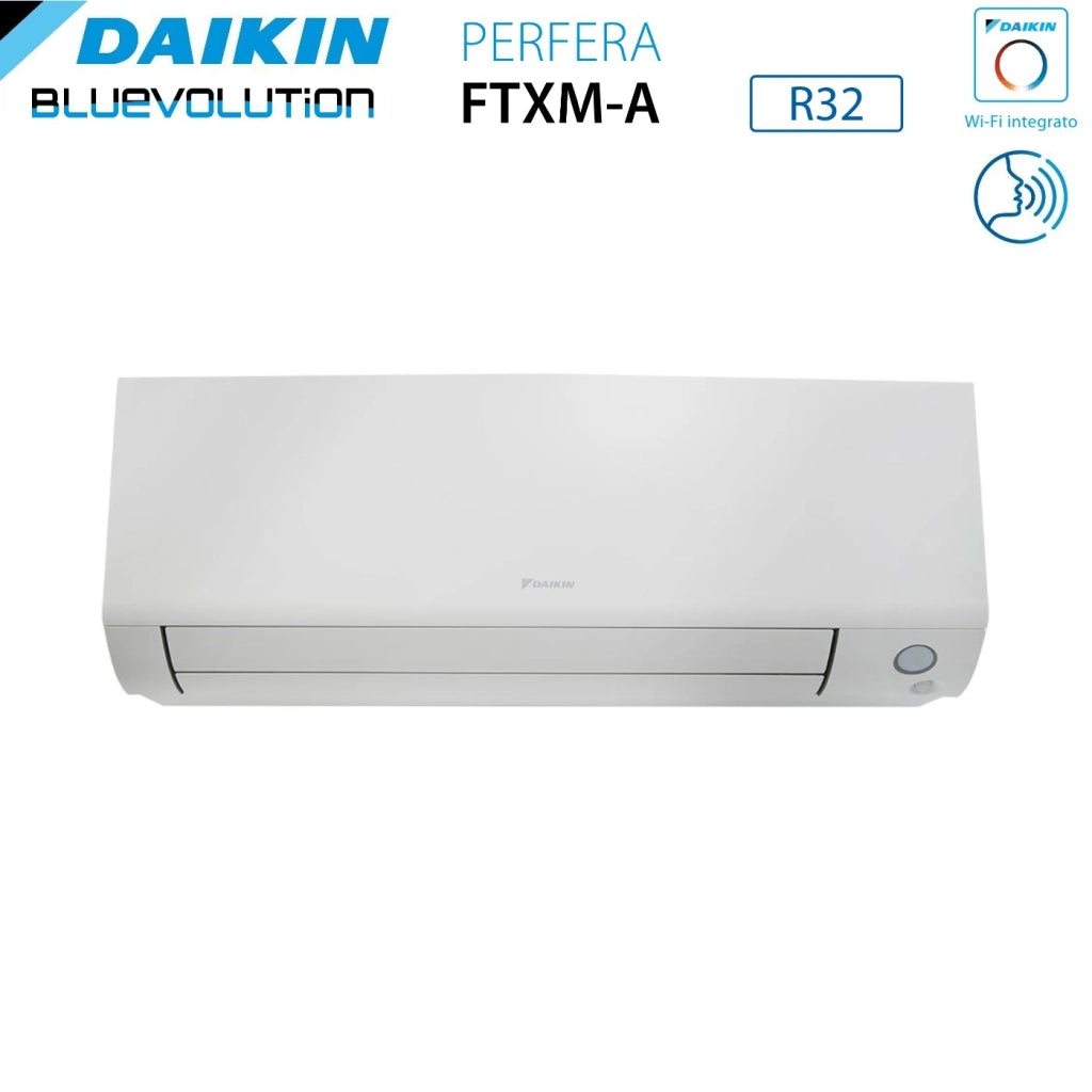 Condizionatore Trial Split Daikin Perfera All Seasons 9+15+15 con 3MXM68A R-32 Wi-Fi Integrato - Garanzia Italiana