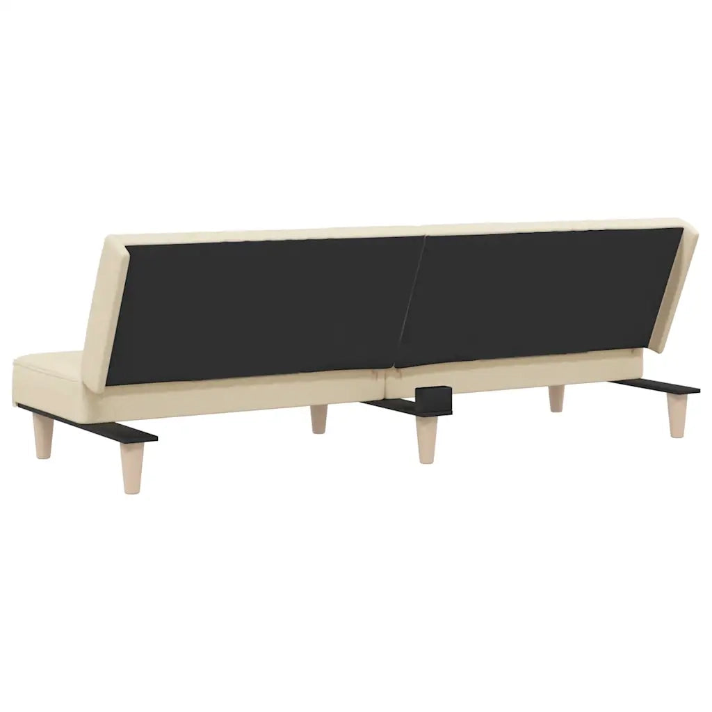 Divano letto | Sof¨¤ letto | Letto singolo Crema in Tessuto