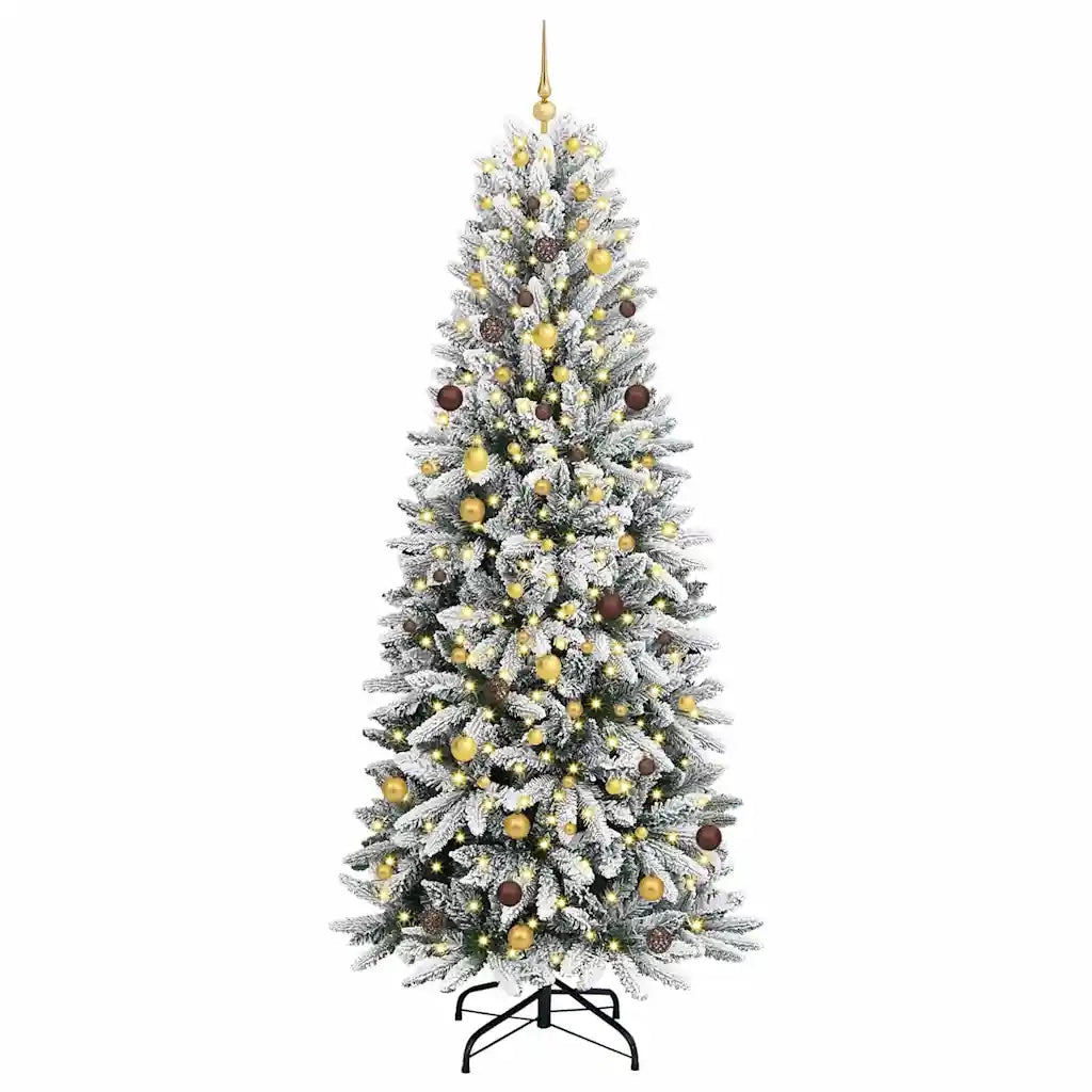 Albero di Natale artificiale Bianco 240 cm 3396066