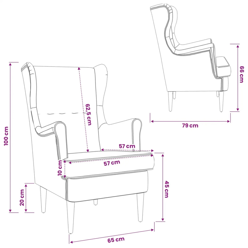 Poltrona | Sedia Relax Crema Boucl¨¦