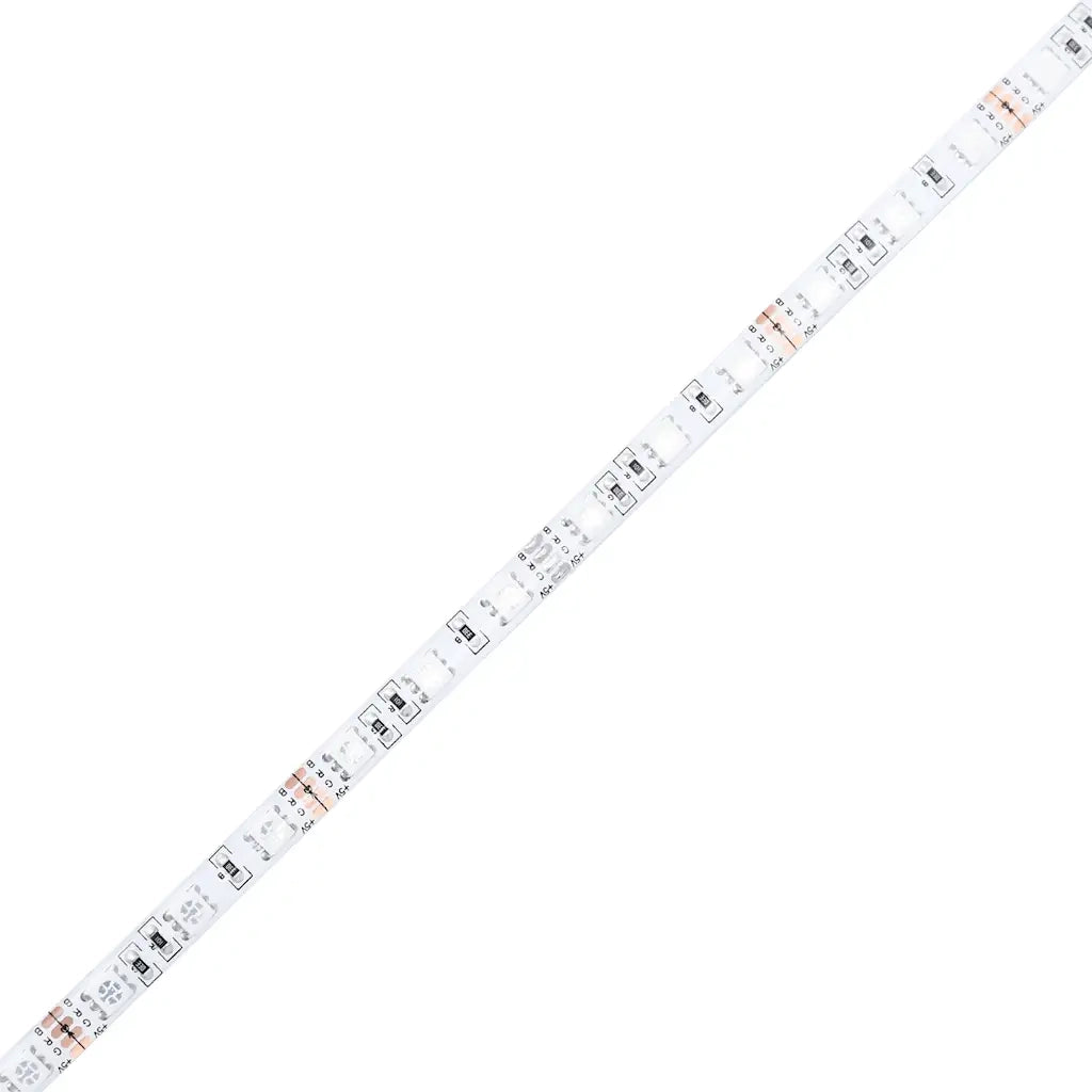 Tavolino da Salotto con LED Infinity-Tavolino da soggiorno Rovere Marrone 50x50x50 cm