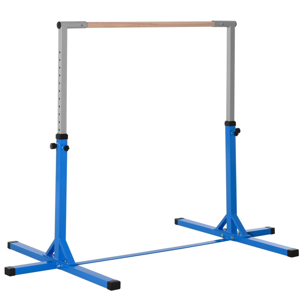 Sbarra per Ginnastica Artistica o Danza Classica Regolabile in Altezza 92-150 cm. Blu