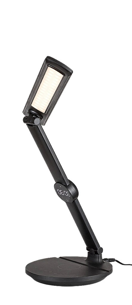 Lampada da tavolo LED touch dimmer USB nera 9W Rabalux