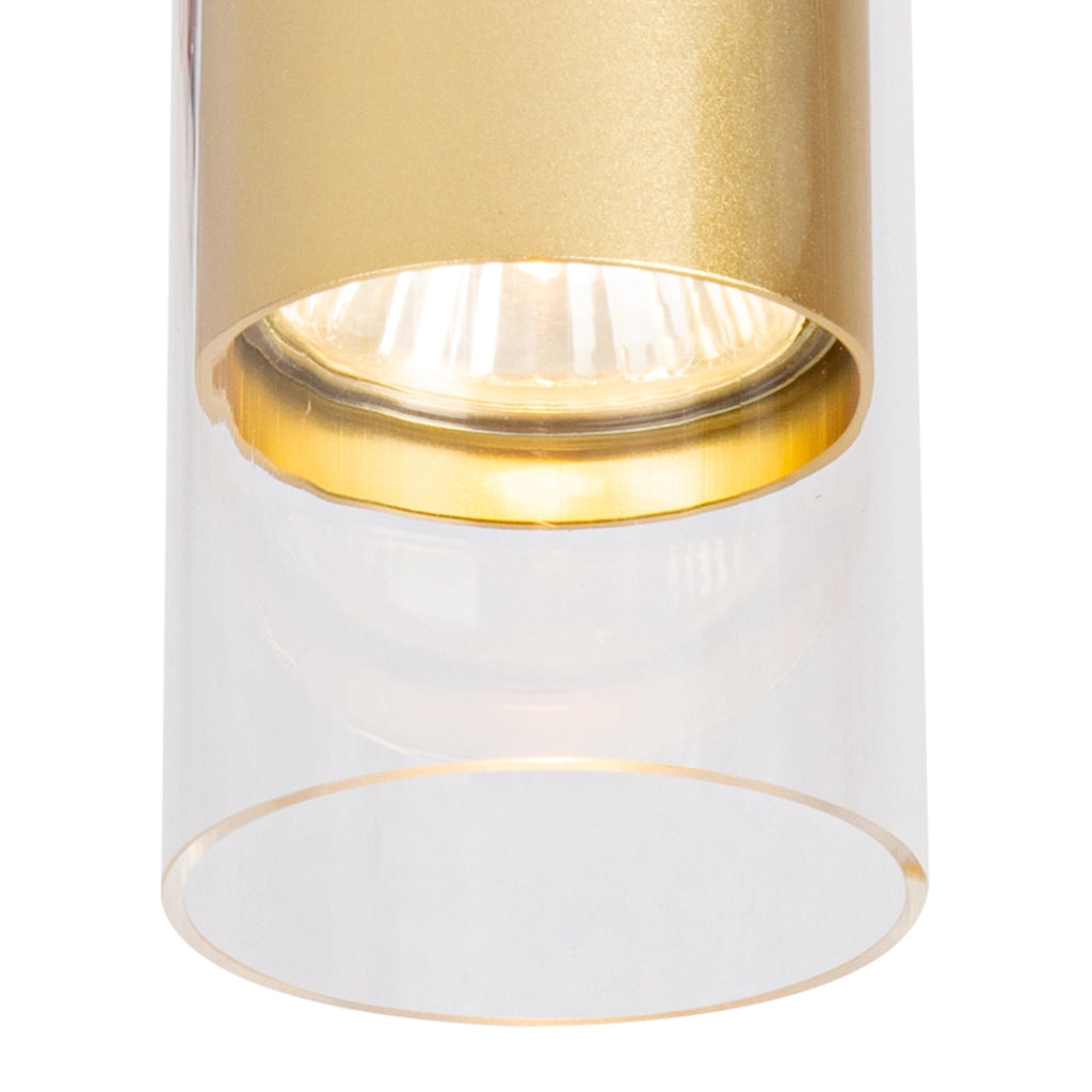 Faretto da soffitto rotondo dorato 1xGU10 10W Ricky
