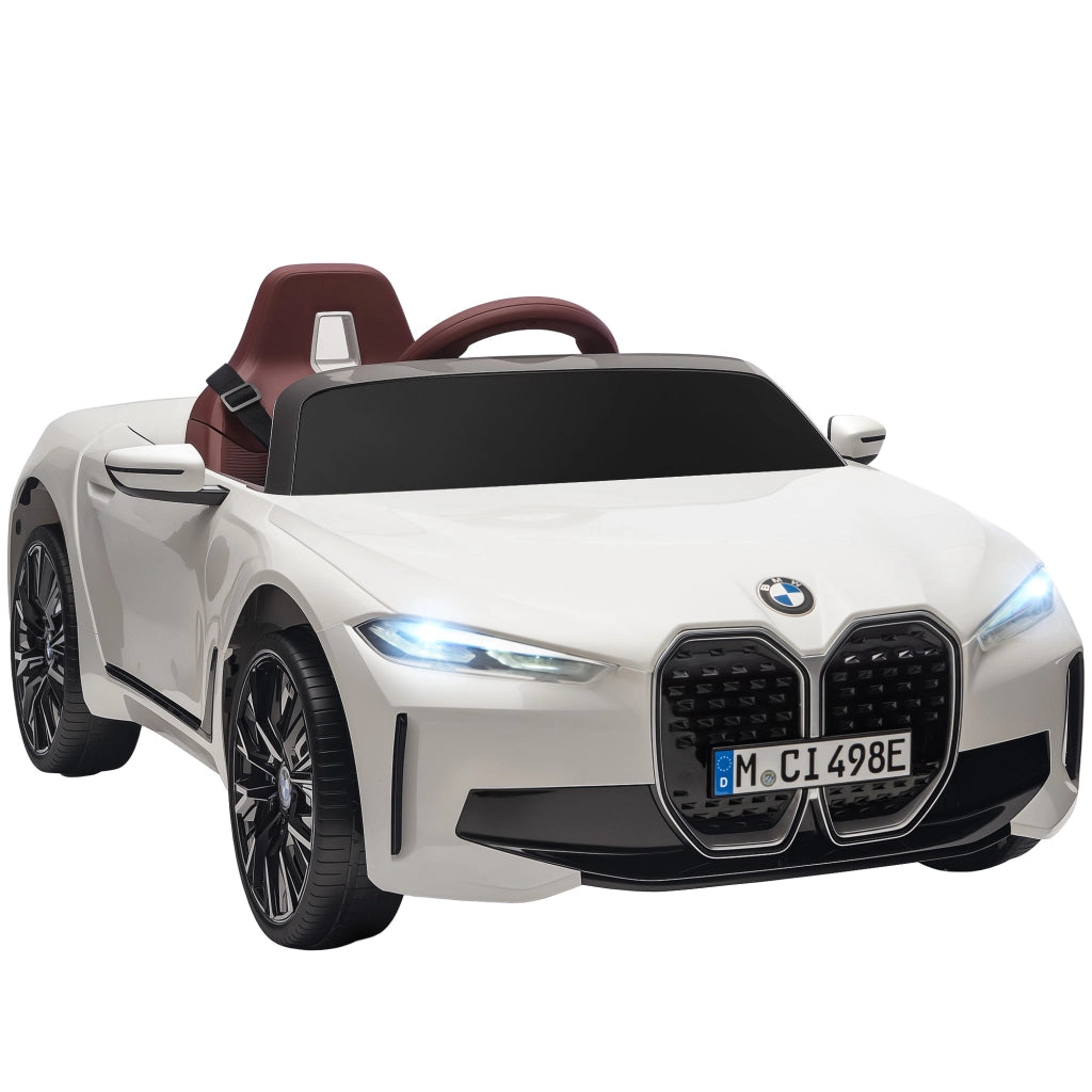 Macchina Bambini Telecomando BMW ¨C Minimal ¨C Bianca 115x67x45 cm
