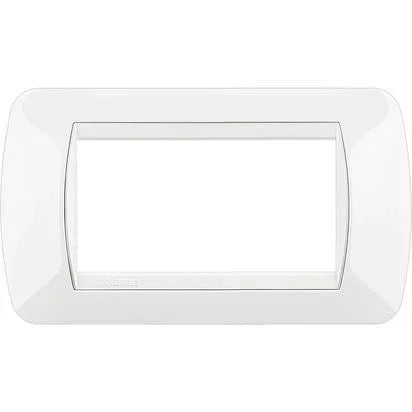 Living Int. - Placca 4 posti bianco - L4804BI