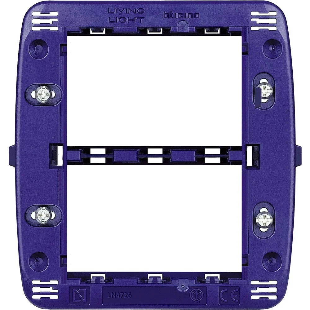 Living Light - Supporto unico 3+3 moduli - LN4726