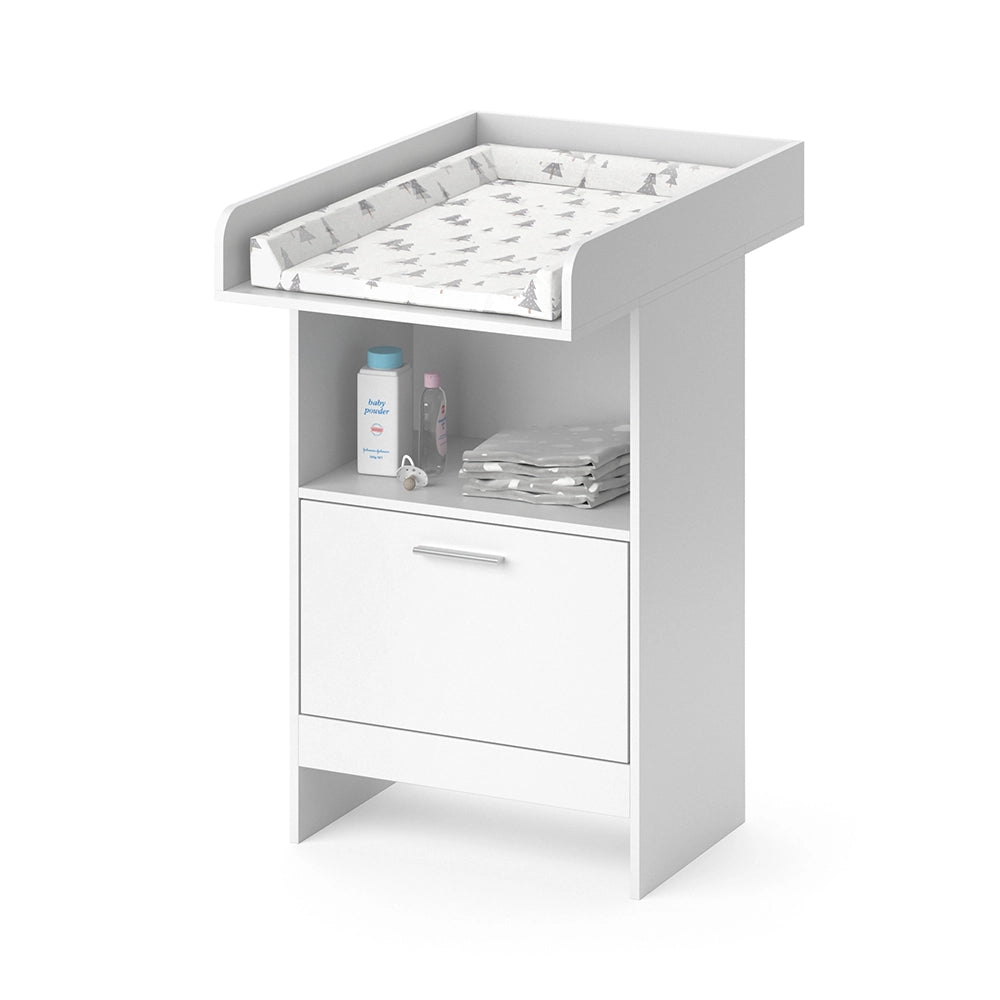 Vicco Fasciatoio Bianco 60 x 103 cm con cassetto