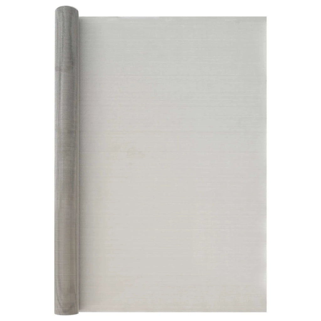 Rete per schermatura 100 x 2000 cm 30 Mesh Argento 42039559