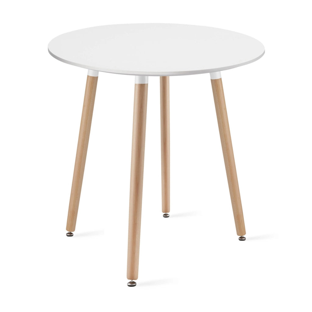 Set da pranzo scandinavo Kami con tavolo rotondo e 2 sedie Wat