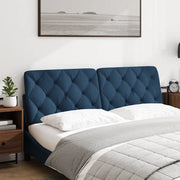 Cuscino Testiera Blu 160 cm in Tessuto 4019232