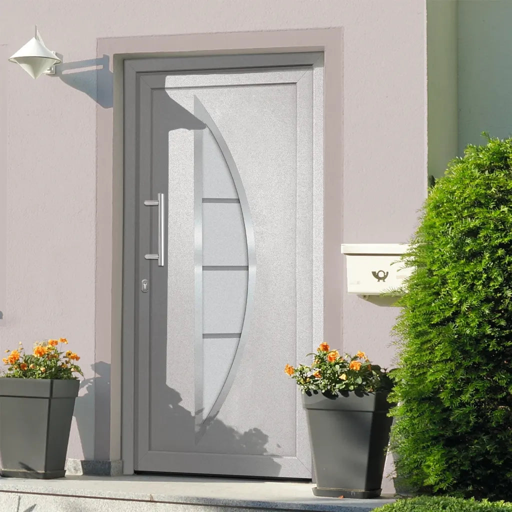 Porta di Ingresso Bianca 98x208 cm 279202