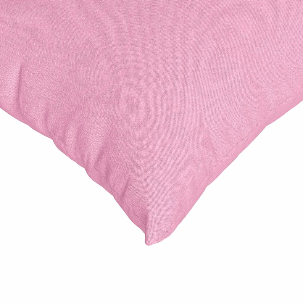 Cuscini da Divano 2 pcs Rosa 50 x 50 cm Tessuto 42013969