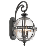 Applique esterna parete bronzo E14 3x40W Halleron Kichler