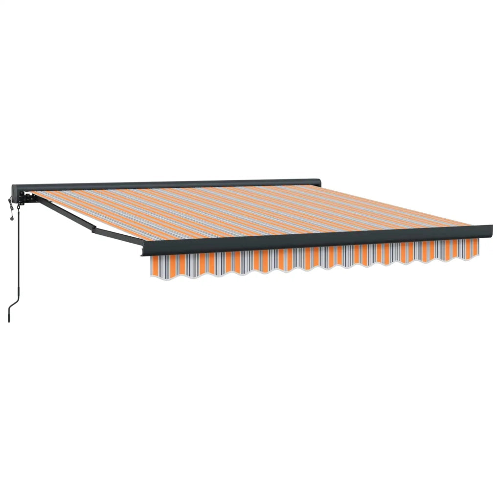 Tenda da Sole Multicolore 350 x 250 cm Poliestere e Alluminio 3330300
