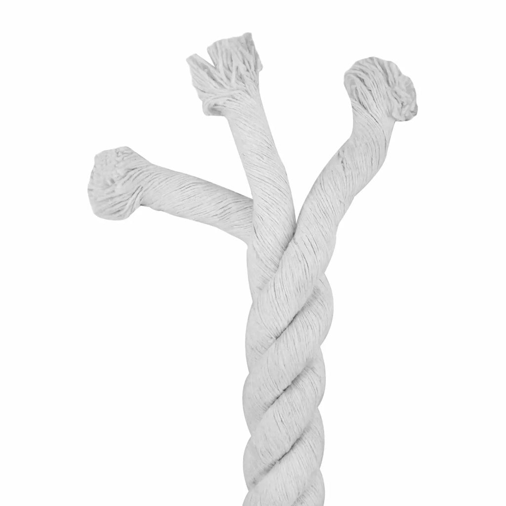 Corda Bianco 3 x 3 x 2500 cm Cotone 42011879