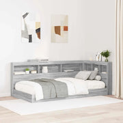 Testata contenitore Grigio Sonoma 90 cm Legno multistrato 3335522