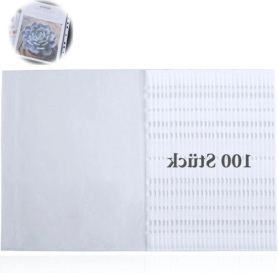 Brochure Housse A4 in Plastica - Pacchetto da 100 Unità