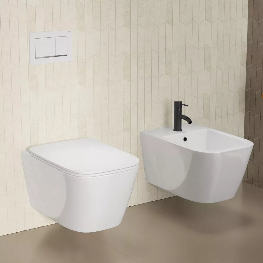 VASO SOSPESO IDEAL STANDARD I.LIFE B RimLS+ FISSAGGI NASCOSTI BIANCO