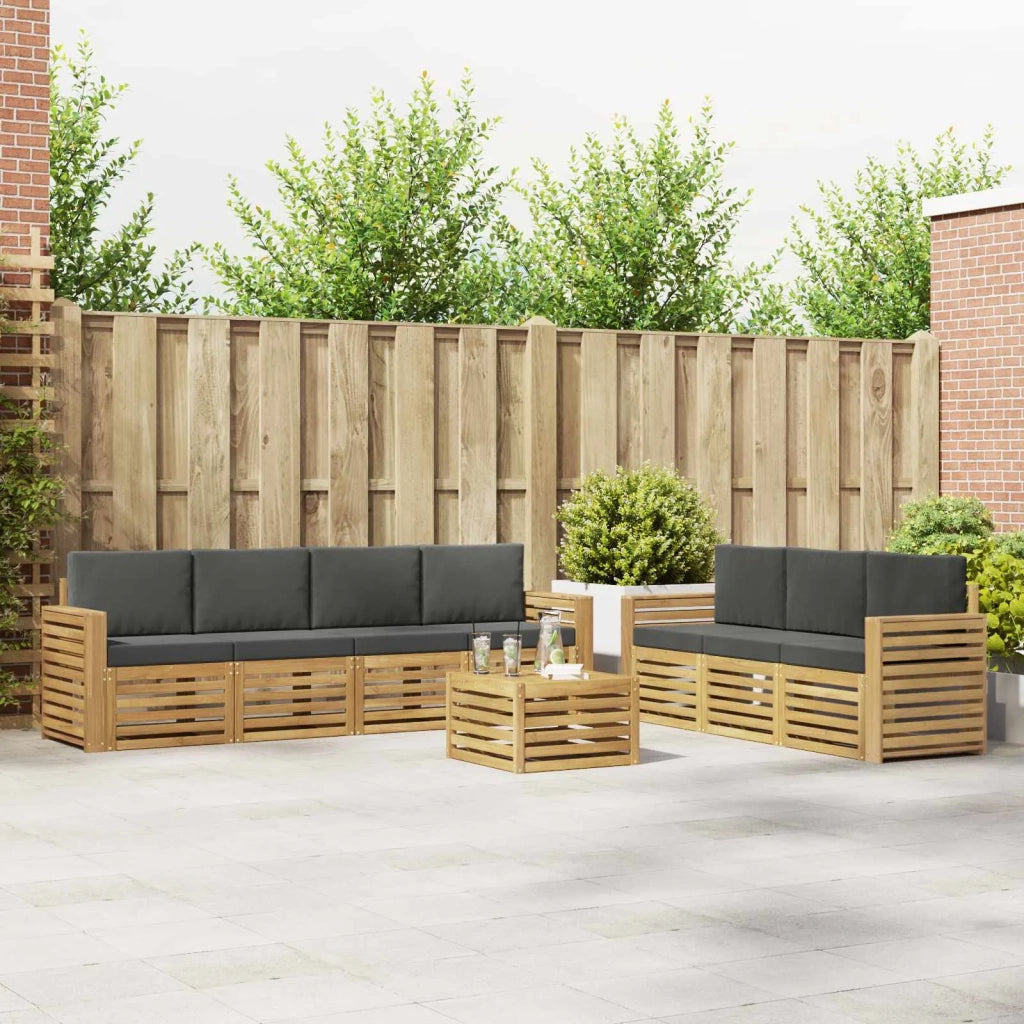 Set divani Legno di Acacia Massello 3391522