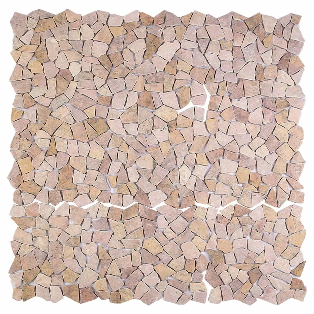 Piastrelle Mosaico Rosso 30 x 30 cm Marmo 42033529