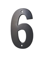 Numero "6" nero H 80 mm da avvitare – THIRARD
