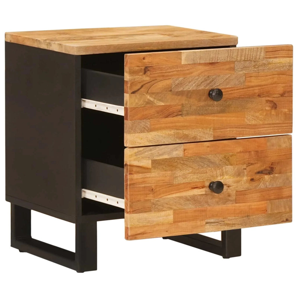 Armadio da Notte con cassetto Marrone 40 x 33 x 46 cm 4018294