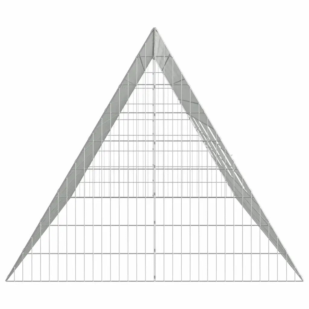 Gabbia per Conigli Argento 430 x 100 x 85 cm Acciaio zincato CFW7195597