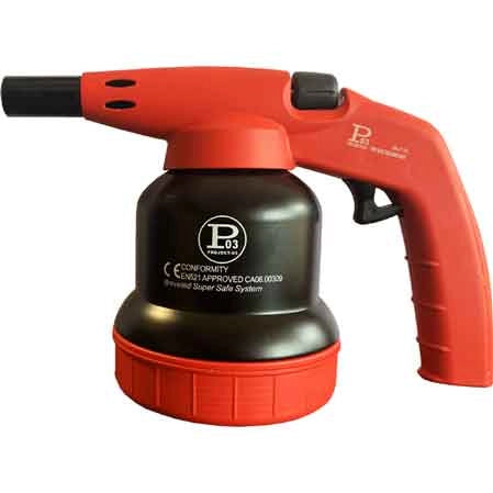 SALDATORE A CARTUCCIA PIEZO 'HELLFIRE'  Mod. PA - Corpo plastica - PROJECT