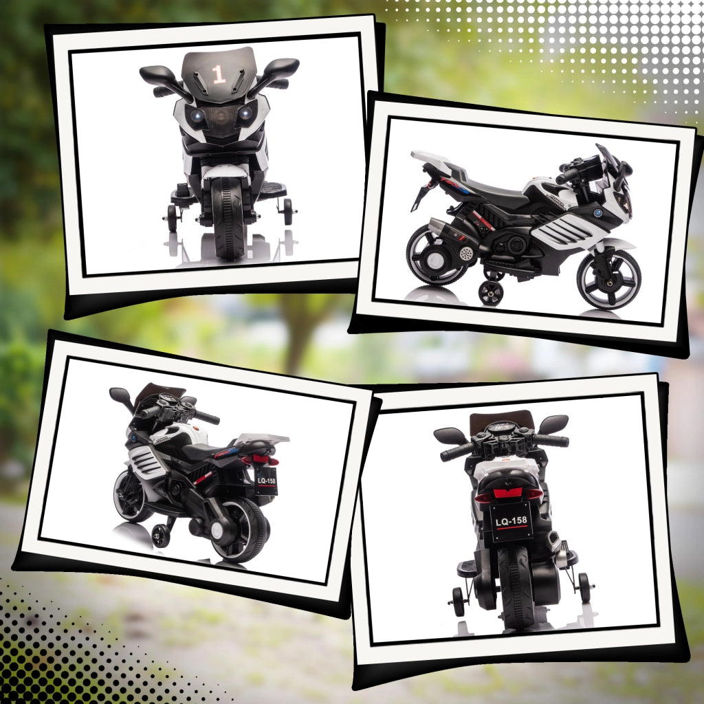 Moto Elettrica Bambini ¨C zephmum ¨C Bianco