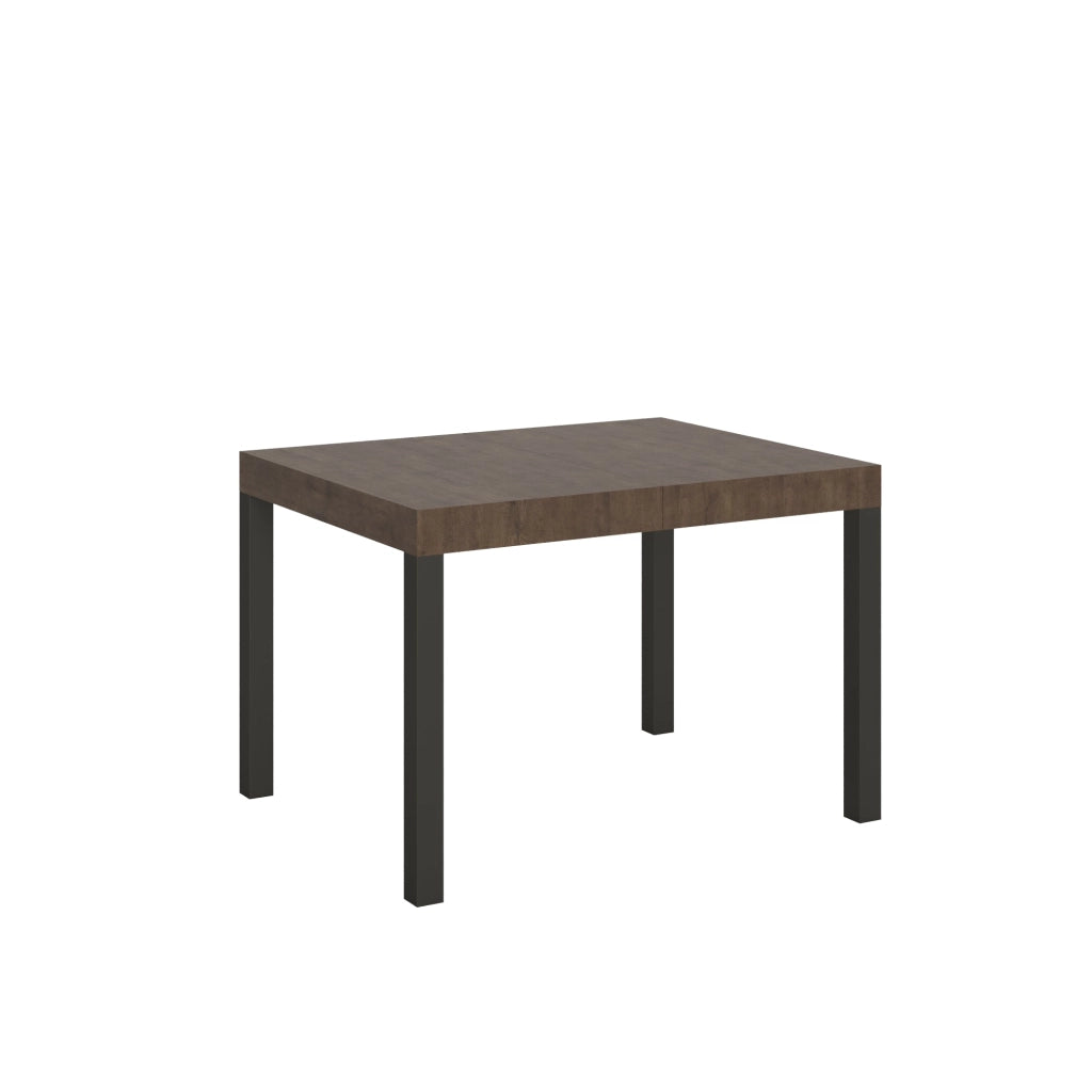 Tavolo Allungabile 120-204x80x77 cm Everyday Noce e Antracite