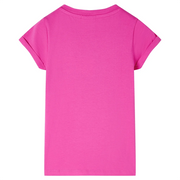 Maglietta da Bambina Rosa Scuro 116