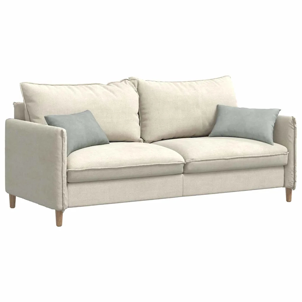 Cuscini da Divano 2 pz-Set di 2 Cuscini per Sofa Grigio chiaro 50 x 30 cm 806831