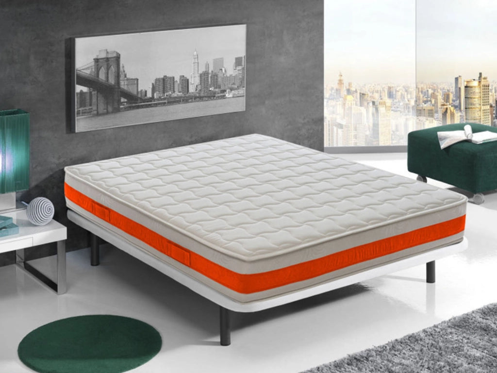 Materasso Piazza e Mezza 120x190 in Memory Foam  Alto 22 cm  11 Zone Differenziate