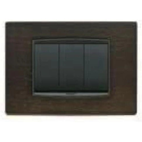VIMAR EIKON - PLACCA CLASSIC 3M ROVERE SCURO