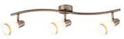 Barra luminosa marrone/bianca E14 3x40W Elite Rabalux