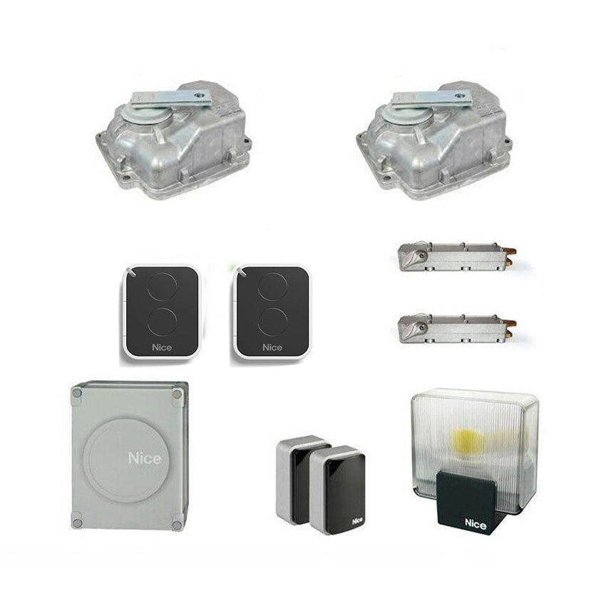 KIT SET NICE CANCELLO A BATTENTE ME3024 MFAB3024 3M M-FAB 24 INTERRATO INTERRATI