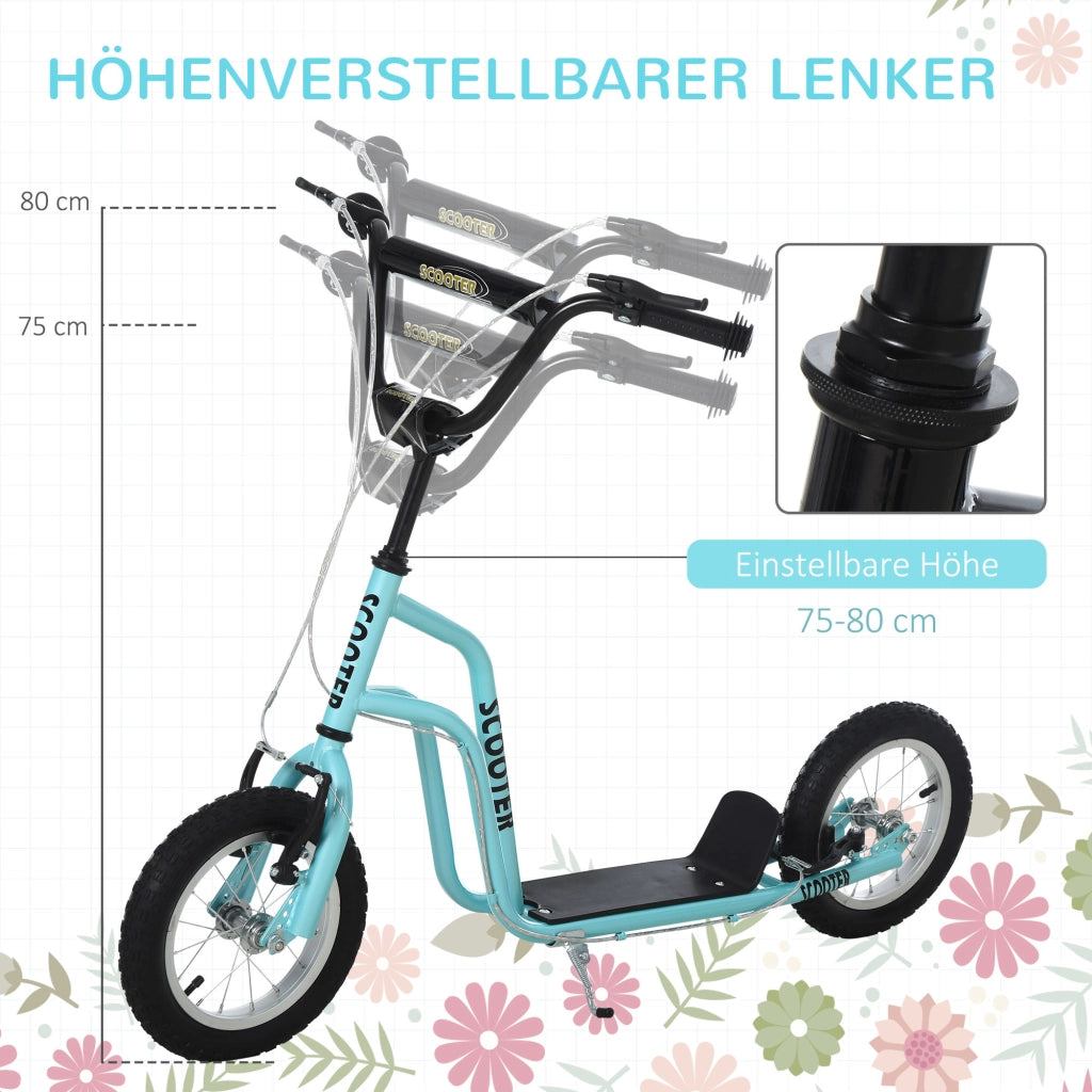 Scooter per Bambini con Freni e Ruote Grandi ¨C Minimal ¨C Blu