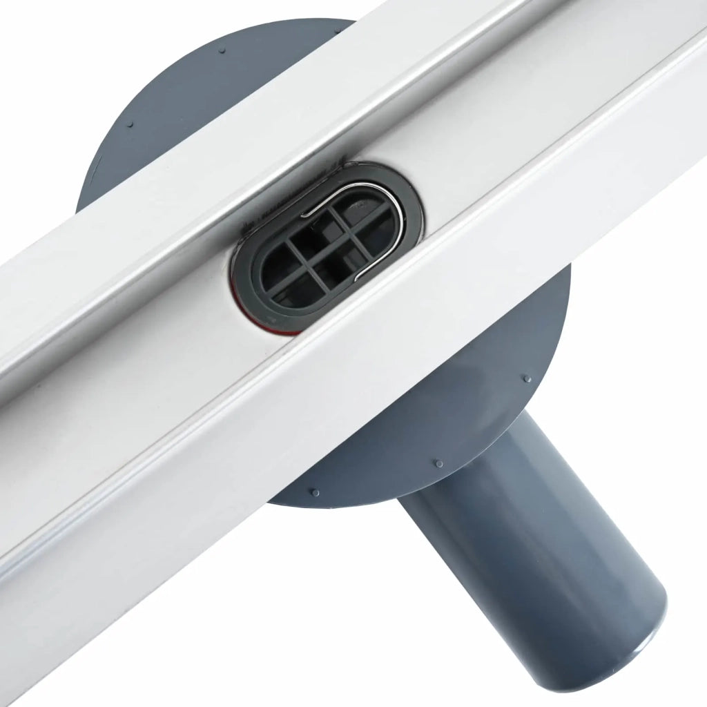 Scolascale per doccia a 360° con modello slim Argento 90 cm 42015989