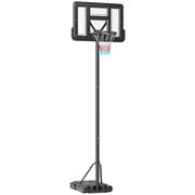 Canestro da Basket Regolabile ¨C Xylo ¨C Altezza 2,30-3,05 m con Ruote e Base Riempibile