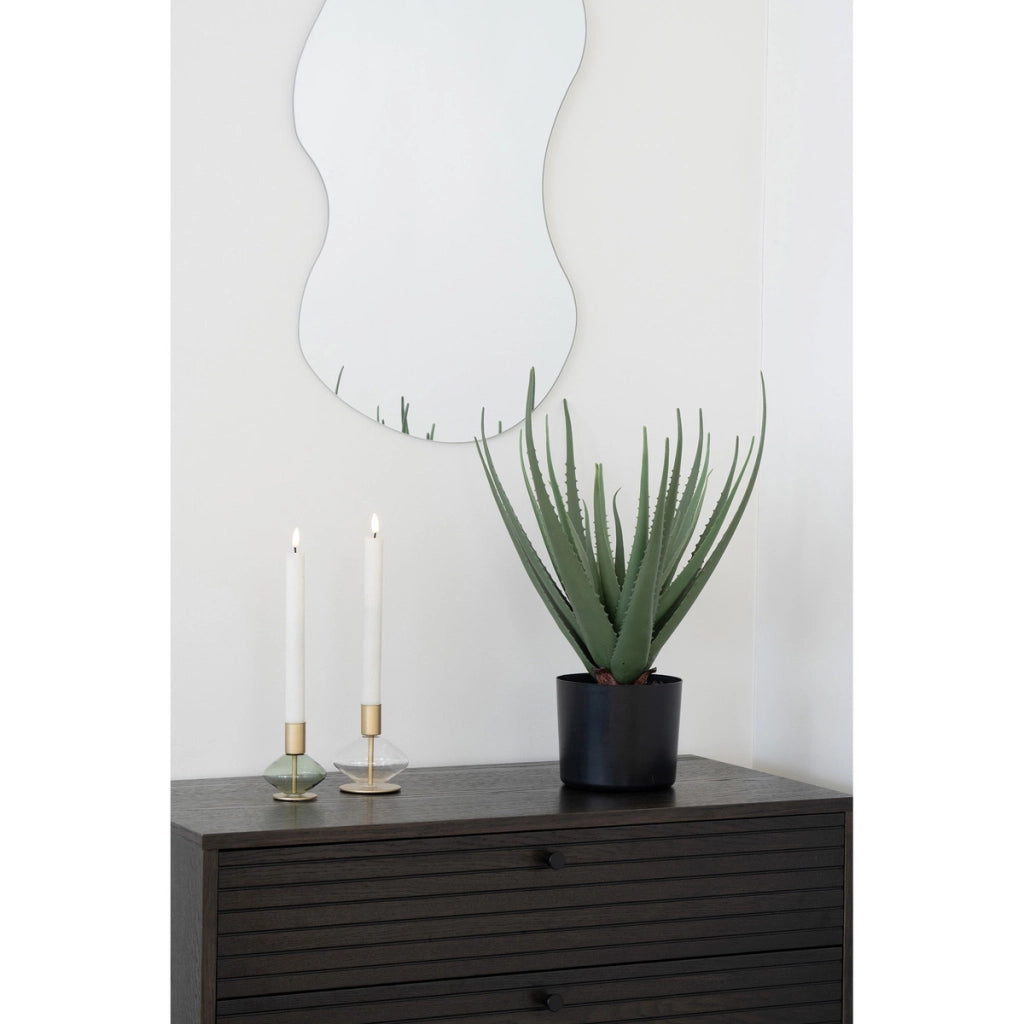 Pianta Artificiale Aloe, Verde, Plastica PE, 30,5x30,5x51 cm