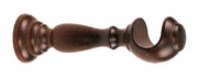 BL SUPPORTO PER BASTONE CILIEGIO 25 CM 2 PZ- 2,0 blister