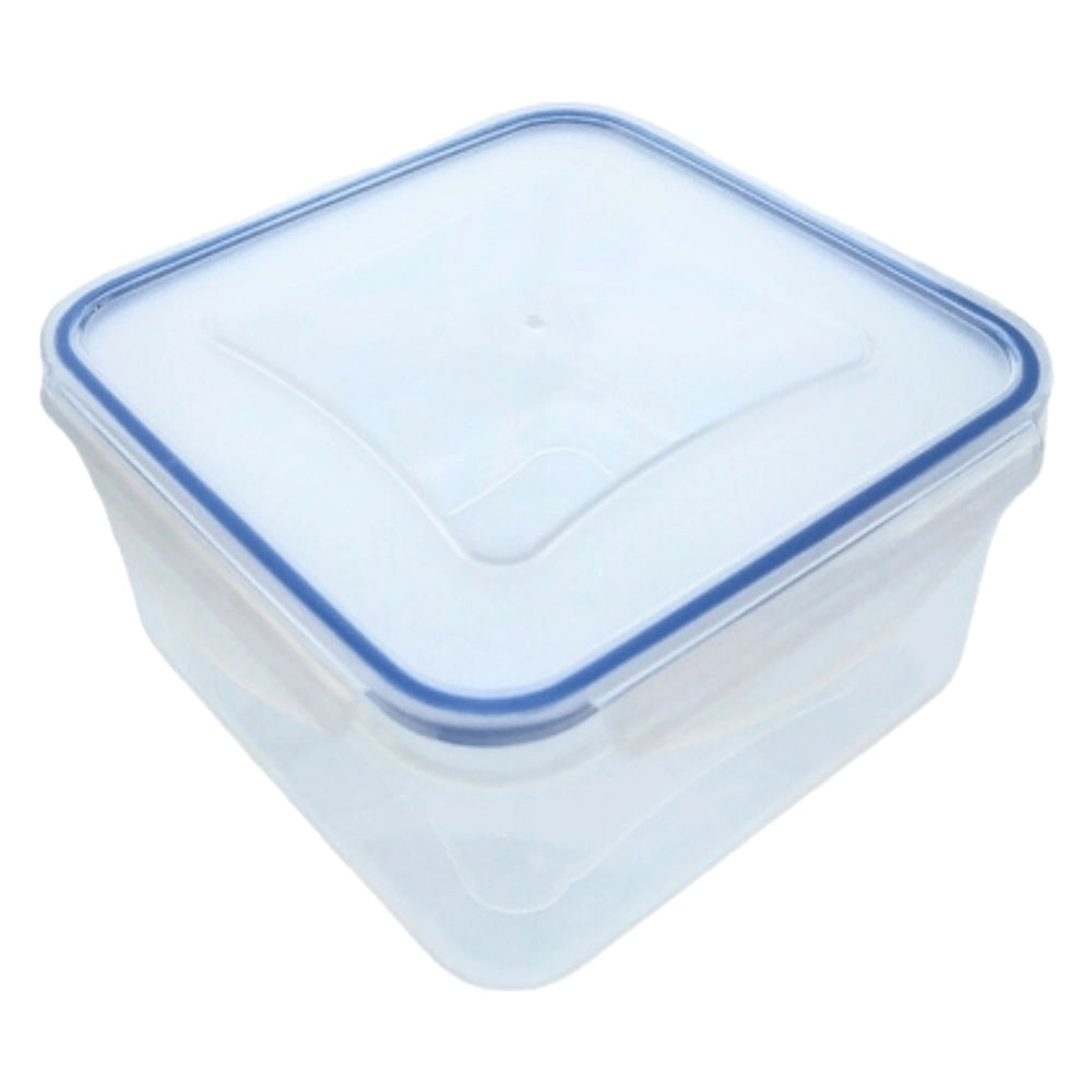 CONTENITORE QUADRO IN PLASTICA 'SUPERLOCK' lt 0,7 - cm 13 x 13 x h.6,9  - ECOPLAST