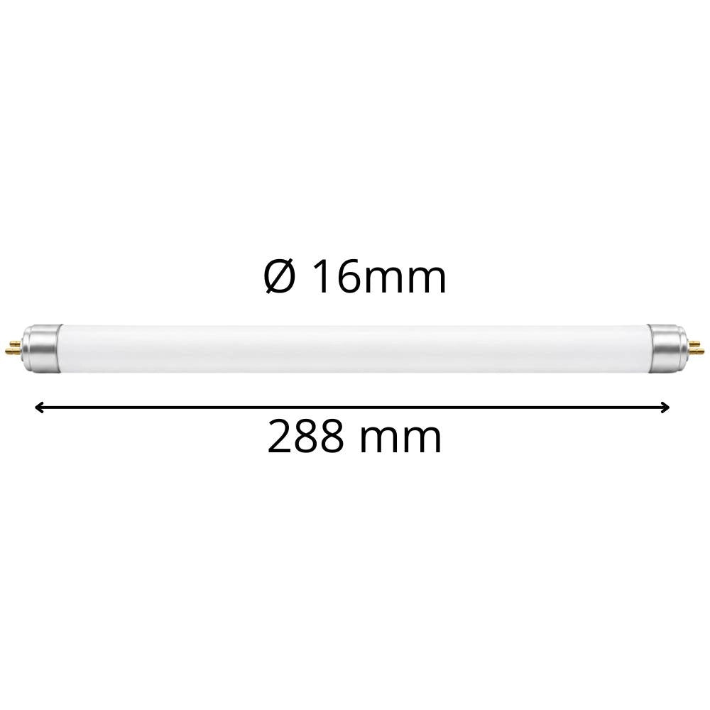 Tubo fluorescente lineare t5 8w g5 6500k kit 10 pezzi