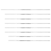 Aste per Calcio Balilla 8 pz 15,9 mm 92508