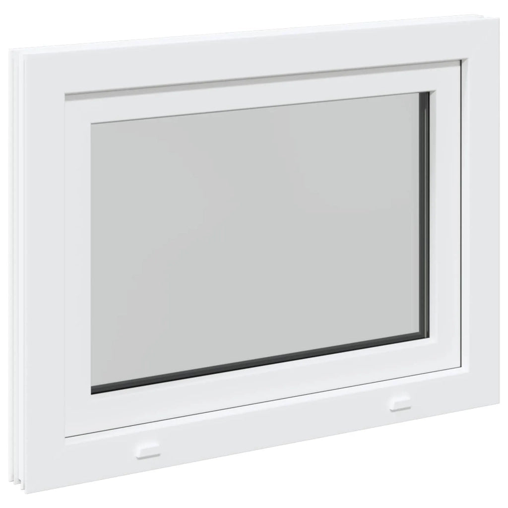 Finestra per Soffitta RISOR 80 x 70 cm PVC e Vetro Bianco CFW7294040