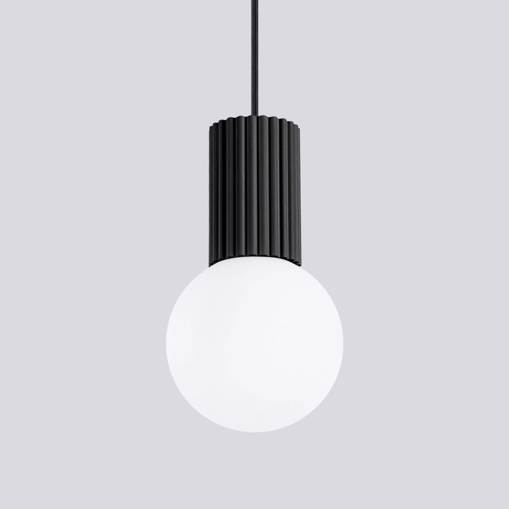 Lampada a sospensione HALO 1 nero
