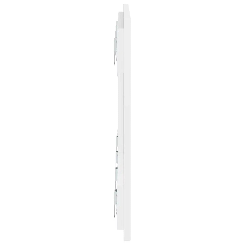 Testiera da Muro ZWOLLE Bianco Legno ingegnerizzato 896485